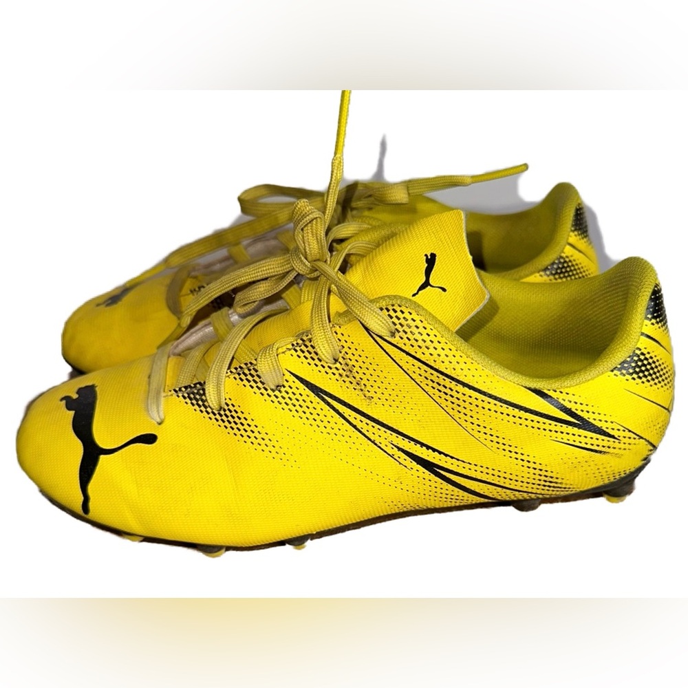 Puma Kids Yellow Soccer Shoes Size 3